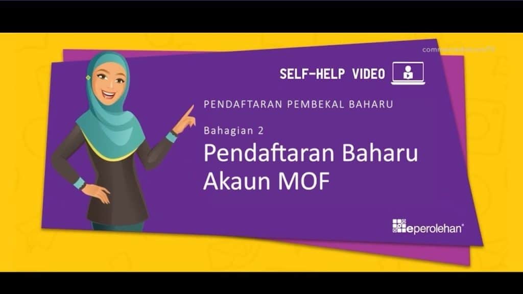 Pendaftaran MOF Secara Online