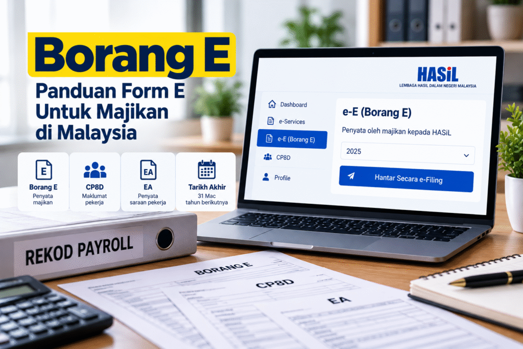 borang e