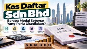 kos daftar sdn bhd