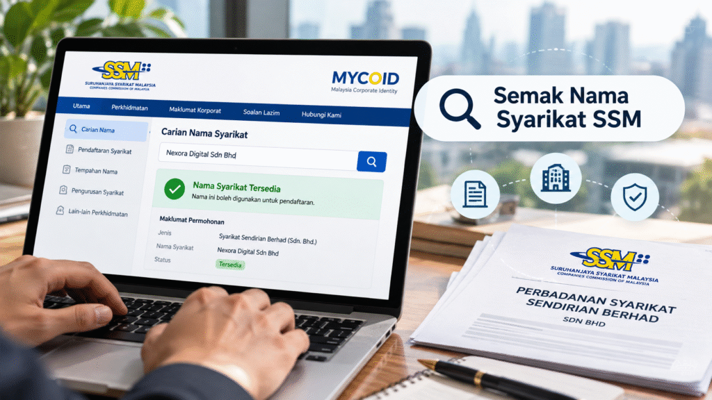 semak nama syarikat ssm