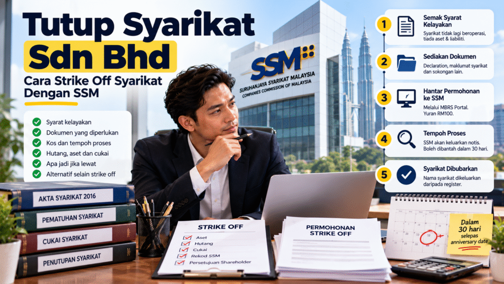 tutup syarikat sdn bhd